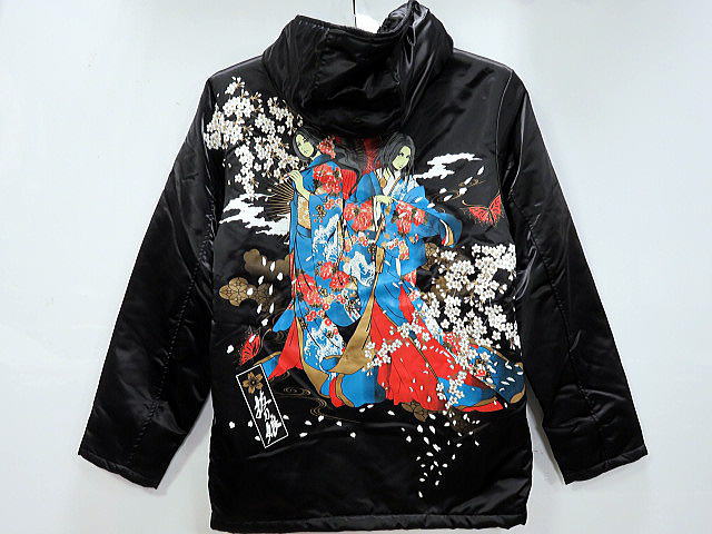 楽天市場】絡繰魂 抜刀娘 妃那 スエットスタジャン カラクリ魂 和柄