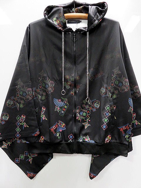 PSYCHO NATION　振袖ZIPパーカー　サイコネーション 7,350円