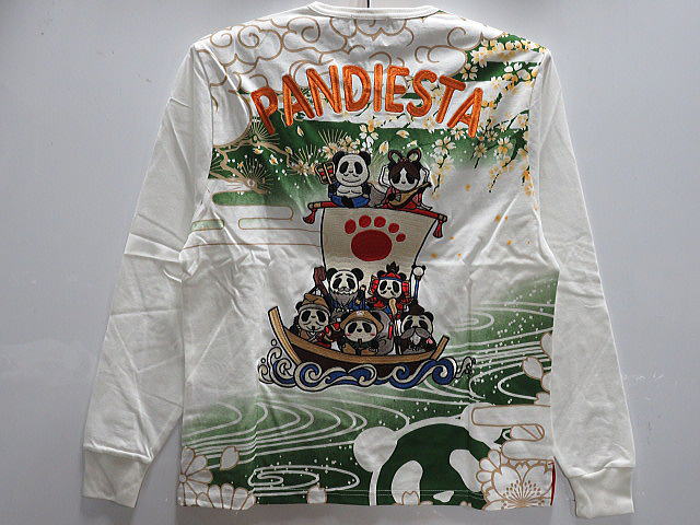 楽天市場】PANDIESTA JAPAN 熊猫カフェ 長袖Tシャツ パンディエスタ
