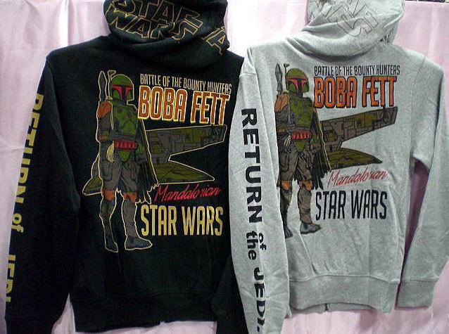 ローブローナックル STAR WARS共同研究 ボバ フェット スエットパーカー LOW BLOW KNUCKLE スターウォーズ BOBA FET
