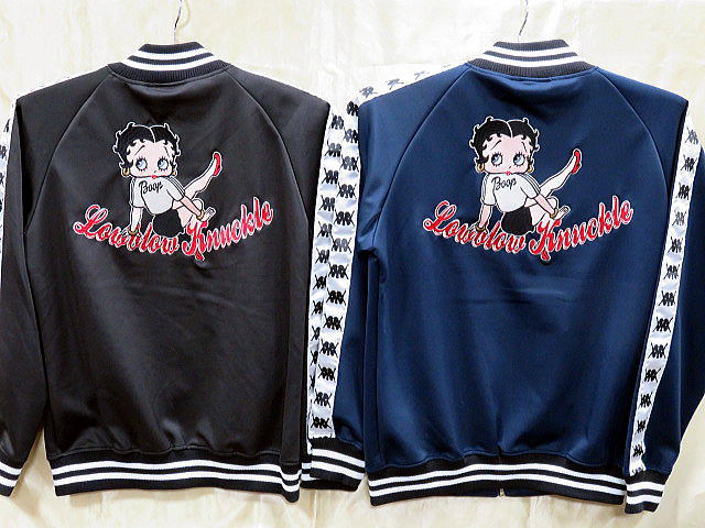 LOWBLOW KNUCKLE X BETTY BOOP 　BOOP SPORTSジャージ｜takafuku 1915 店
