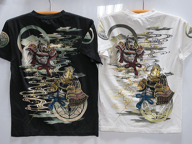 楽天市場】華鳥風月 和柄長袖Tシャツ 風神雷神刺繍 : takafuku 1915