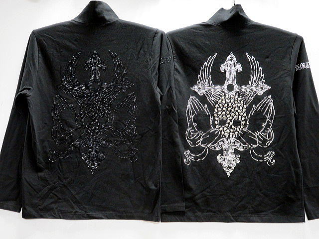 楽天市場】BE AMBITION 長袖 ジップアップTシャツ 百合ワッペン＆ロゴ