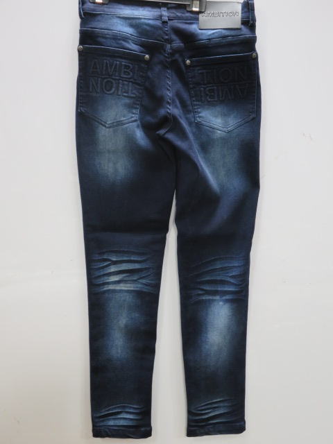 楽天市場】ビーアンビション ストレッチホワイトチノパンツ スカル刺繍