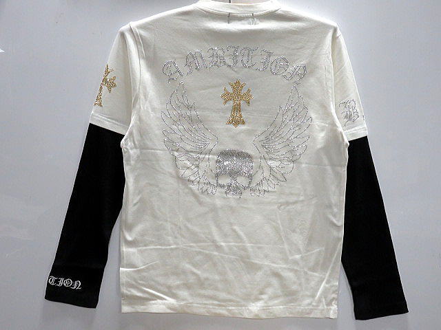 楽天市場】ビーアンビション 裏毛トレーナー スター＆スカル刺繍 BE