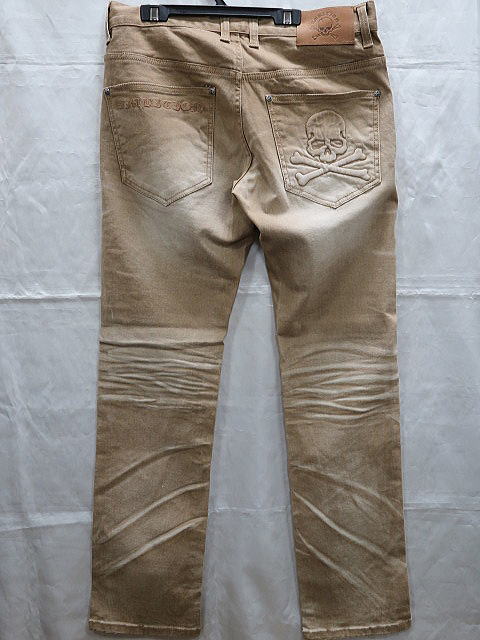 楽天市場】Be Ambition スカル エンボス デニムパンツ ビー