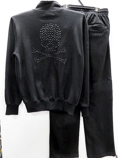 楽天市場】BE AMBITION スカルフロッキープリント スエット上下セット