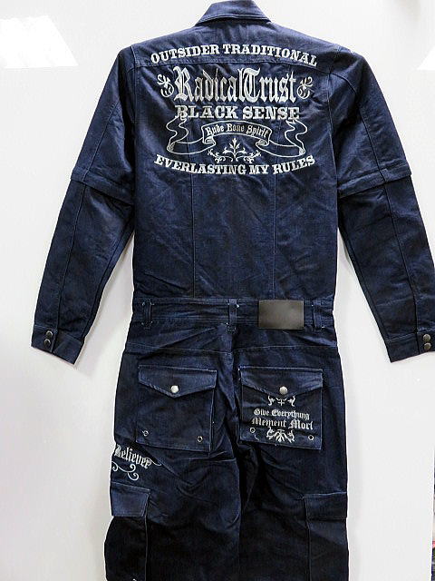 楽天市場】抜刀娘 絡繰魂 和柄 つなぎ 三人衆天下布武 オールインワン