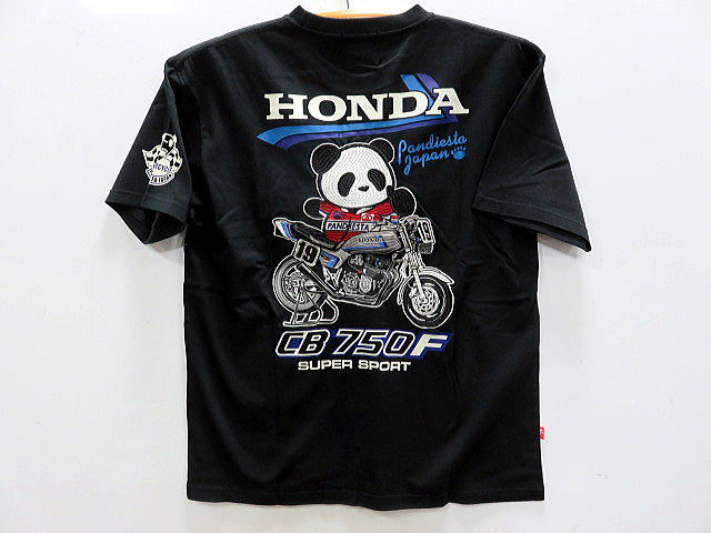 HONDA × PANDIESTA 半袖ティーシャツ CB750F19RIDER ホンダ×パンディエスタ
