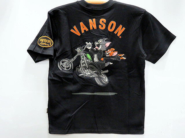 Tom＆Jerry X VANSON   半袖プルオーバー トムとゼラチン