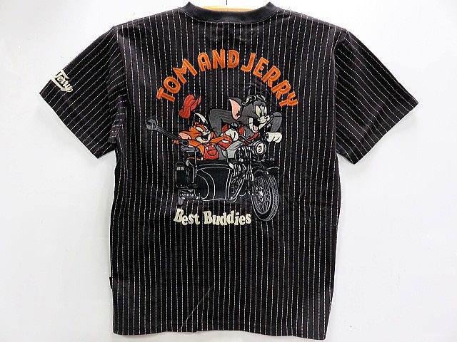Tom＆Jerry X NEVER MIND   半袖Tシャツ トムとジェリー