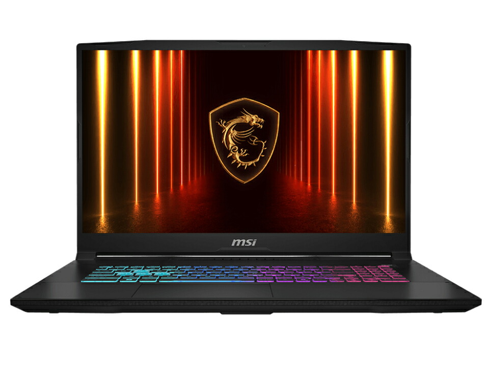 MSI(エムエスアイ) ノートパソコン ゲーミングノートPC Katana-17-HX-B14WFK-5060JP [ブラック]