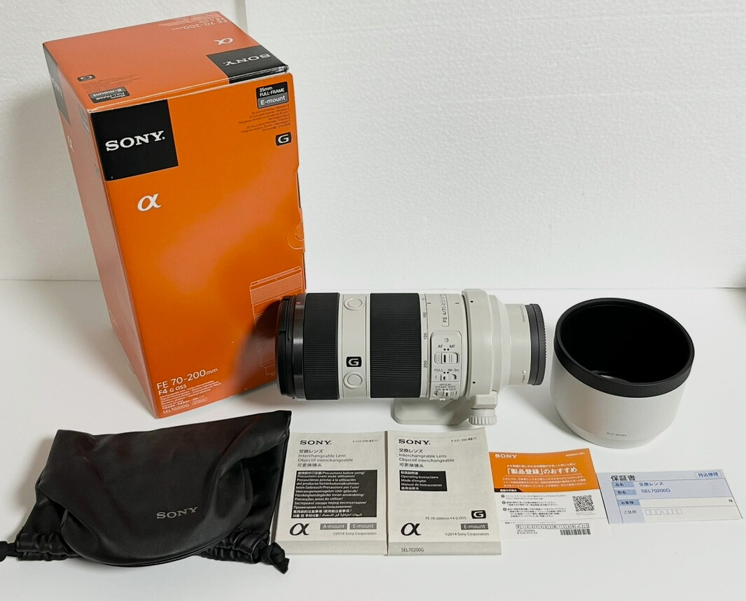 【展示品】SONY(ソニー) レンズ FE 70-200mm F4 G OSS SEL70200G 送料無料