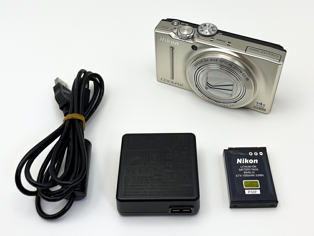ニコン Nikon デジタルカメラ COOLPIX S8200 S PLATINA SILVER [プラチナシルバー]【中古】【良い】【20333403015】｜高上屋