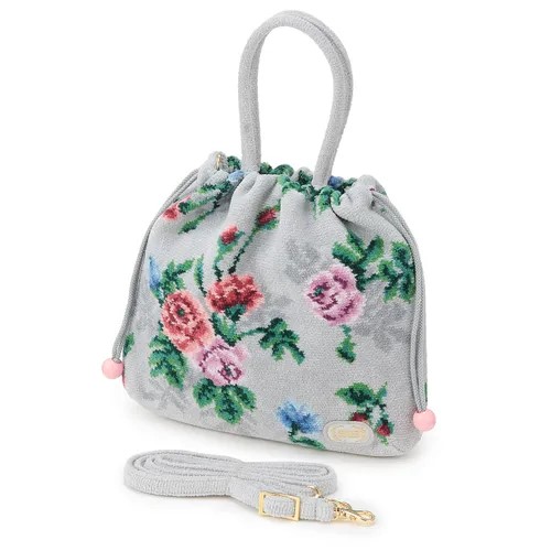 フェイラー　カリーナ　巾着ショルダー FEILER - 定価25000円程度♪ 新品未使用☆ フェイラー カリーナ