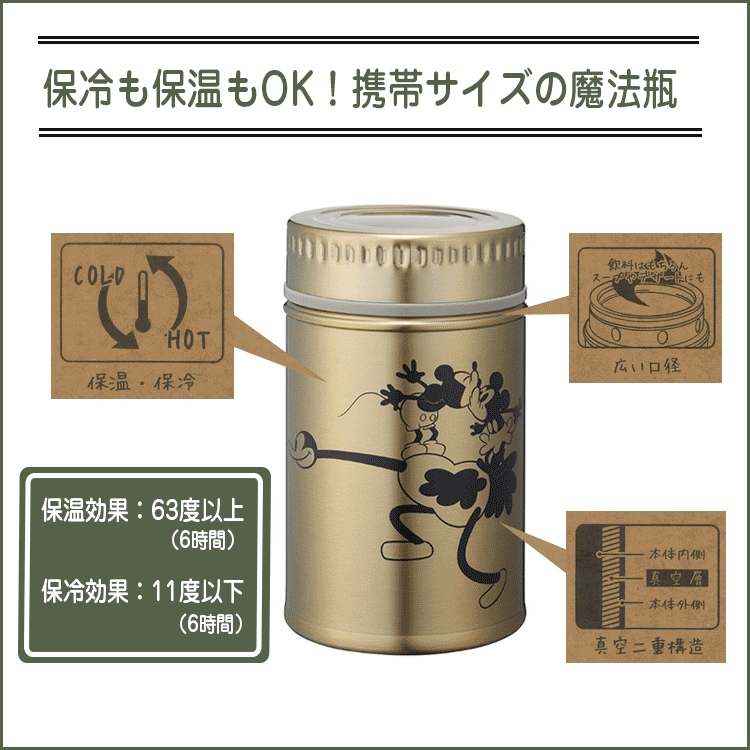 楽天市場 ディズニー アンティーク缶ボトル ガウチョ350ml 6402 メール便 非対応 タカハシ楽天市場店