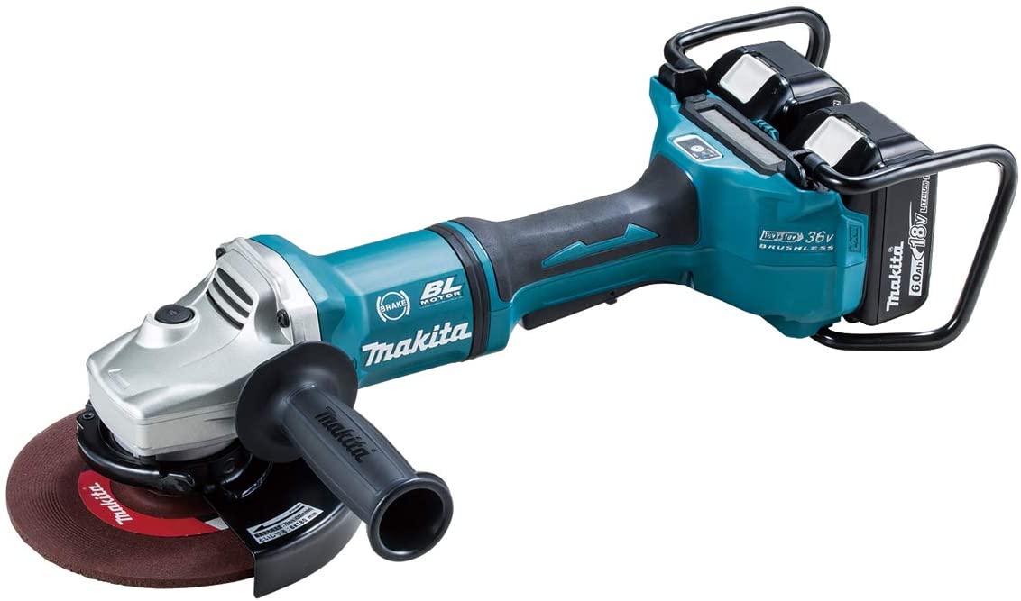 マキタ(makita) GA701DPG2 180mm充電式ディスクグラインダー 18V+18V【バッテリー/充電器セット】【無線連動対応】