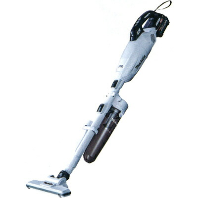 マキタ(makita) 充電式クリーナー CL001GRDCW スノーホワイト カプセル式/ワンタッチスイッチ 40V 【バッテリー/充電器/サイクロンセット】【1年保証付き】