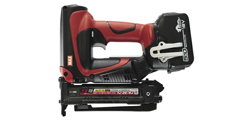 マックス(MAX) 充電式タッカー TJ-25/4J-BC/1850A 18V 5.0Ah【バッテリー/充電器セット】PJ91632|高橋本社 店