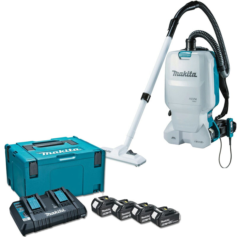 楽天市場】マキタ(makita) VC660DZ 充電式背負いクリーナー 18V+18V