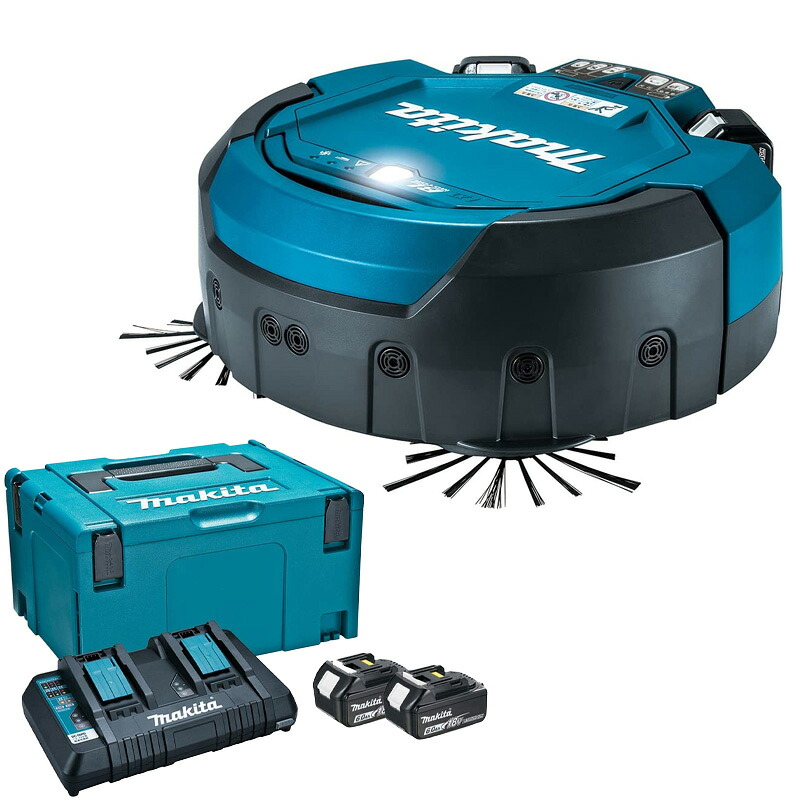 マキタ(makita) RC200DZSP+A-61226 【タイマー予約【入/切】仕様】 業務用ロボットクリーナー+パワーソースキット1【バッテリー/充電器セット】 79,750円