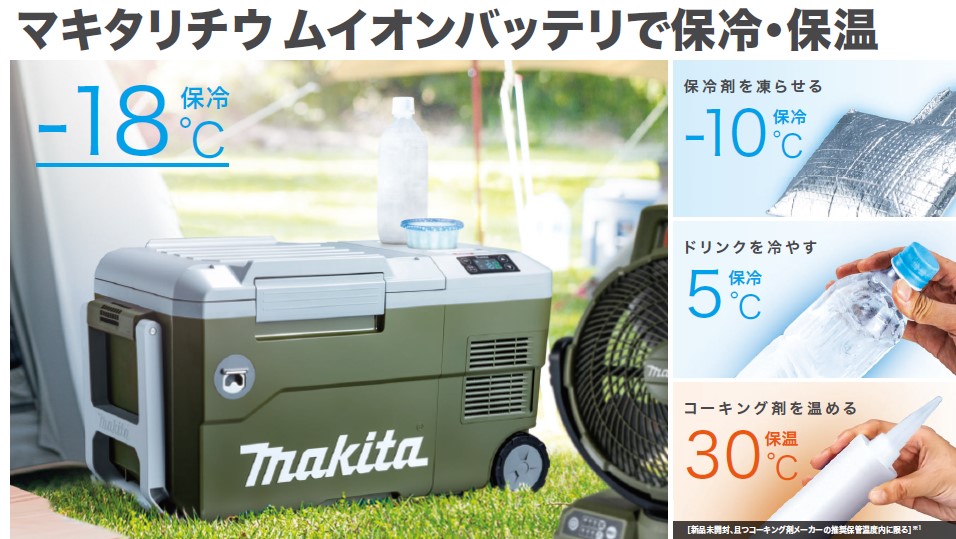 きありがと】 マキタ18v充電式冷温庫 ブランド - cmalaw.com
