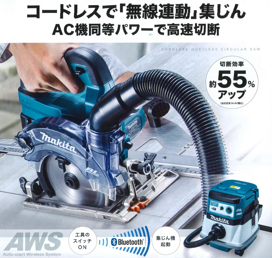 SALE／80%OFF】 マキタ makita 無線連動集塵機 125mm充電式防塵