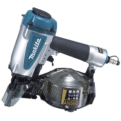 楽天市場】マキタ電動工具 （常圧）50mmエアー釘打機 AN504（深さ調整 