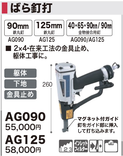 マキタ(makita) AN902 90mm釘打機 常圧 売れ筋アウトレット DIY、工具