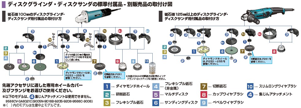 公式ストア マキタ 非金属用フレキシブル砥石 A-01965 20枚入り 粒度