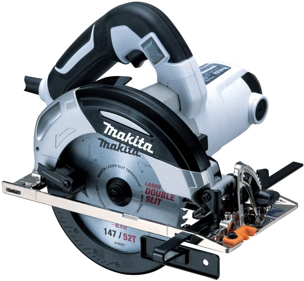 マキタ(makita) 5331W 白 147mm 電気マルノコ 100V レーザーダブルスリットチップソー付