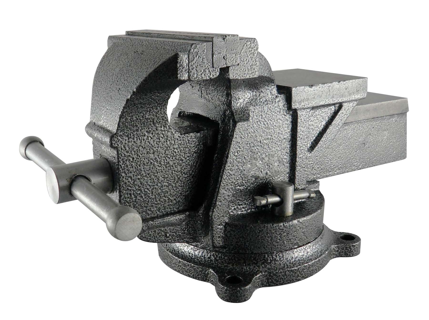 H&H リードバイス 100mm HRV-100 強靭な鋳鉄製 360度回転盤付きで加工に便利