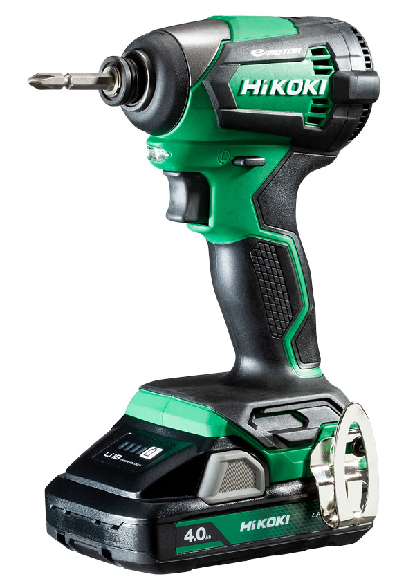 HiKOKI(ハイコーキ) WH18DE(2LC) 充電式インパクトドライバー 18V【バッテリー/充電器セット】