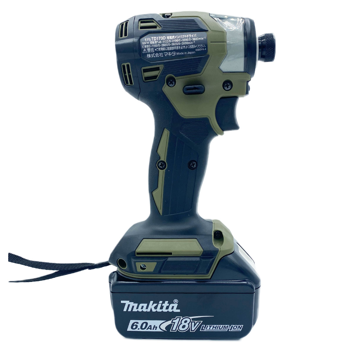 マキタ(makita) TD173DRGXO 充電式インパクト ゼロブレ オリーブ 18V