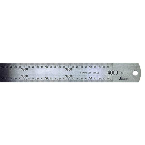 【法人限定:代引不可】シンワ測定 直尺 ステン 4m 14087