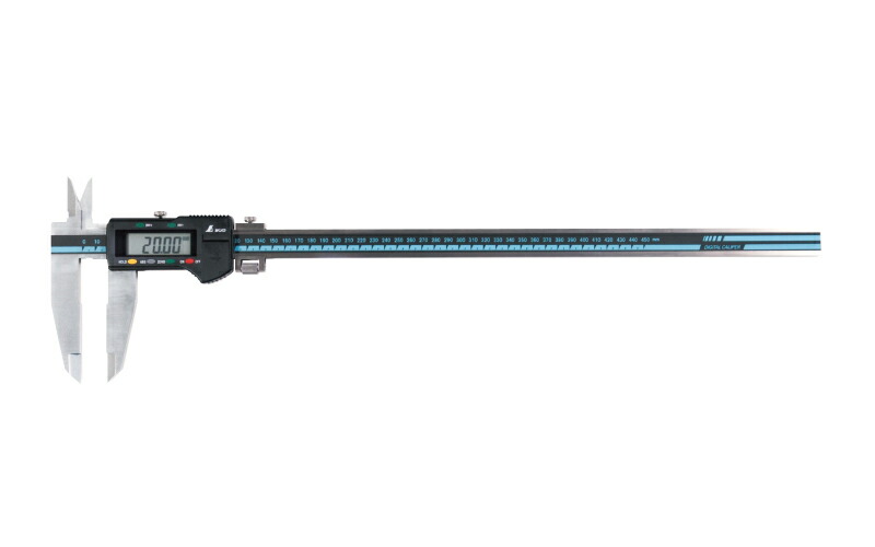 シンワ測定 デジタルノギス 大文字 450mm ホールド機能付 19986
