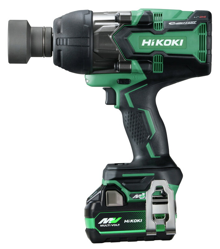HiKOKI(ハイコーキ) WR36DA(2XPZ) 充電式インパクトレンチ 1100N・m 36V【バッテリー2個/充電器セット】 マルチボルト
