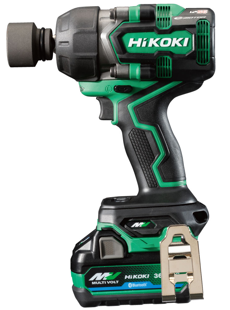 HiKOKI(ハイコーキ) WR36DE(2XPSZ) 充電式インパクトレンチ 630N・m 36V【バッテリー/充電器セット】マルチボルト