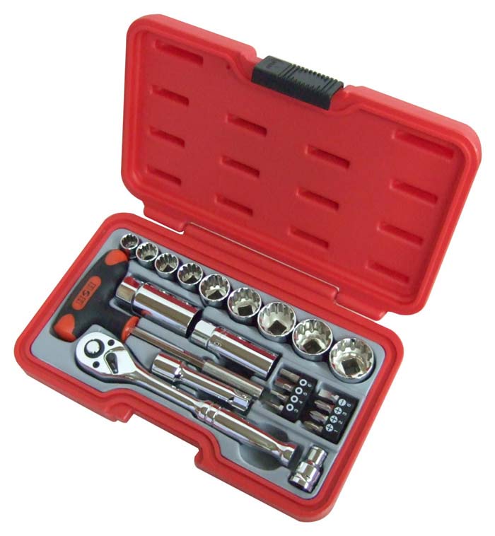 楽天市場】H＆H ソケットレンチセット 9.5mm 3/8 23pcs 工具セット