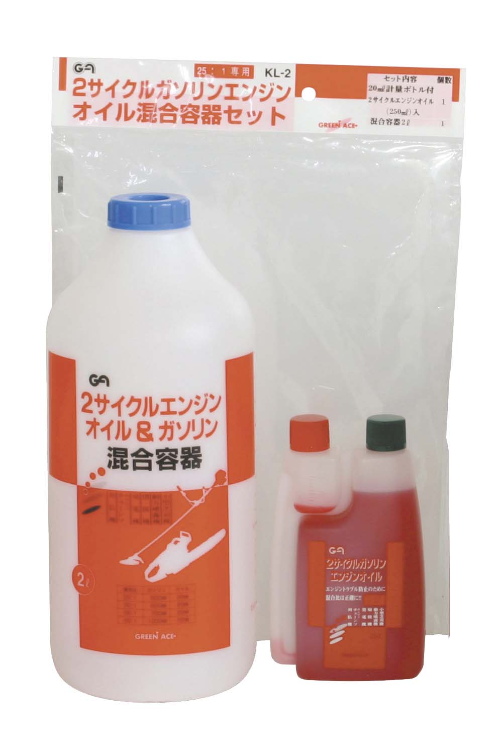 楽天市場】農機具オイルセット 2サイクルエンジンオイル4L 混合