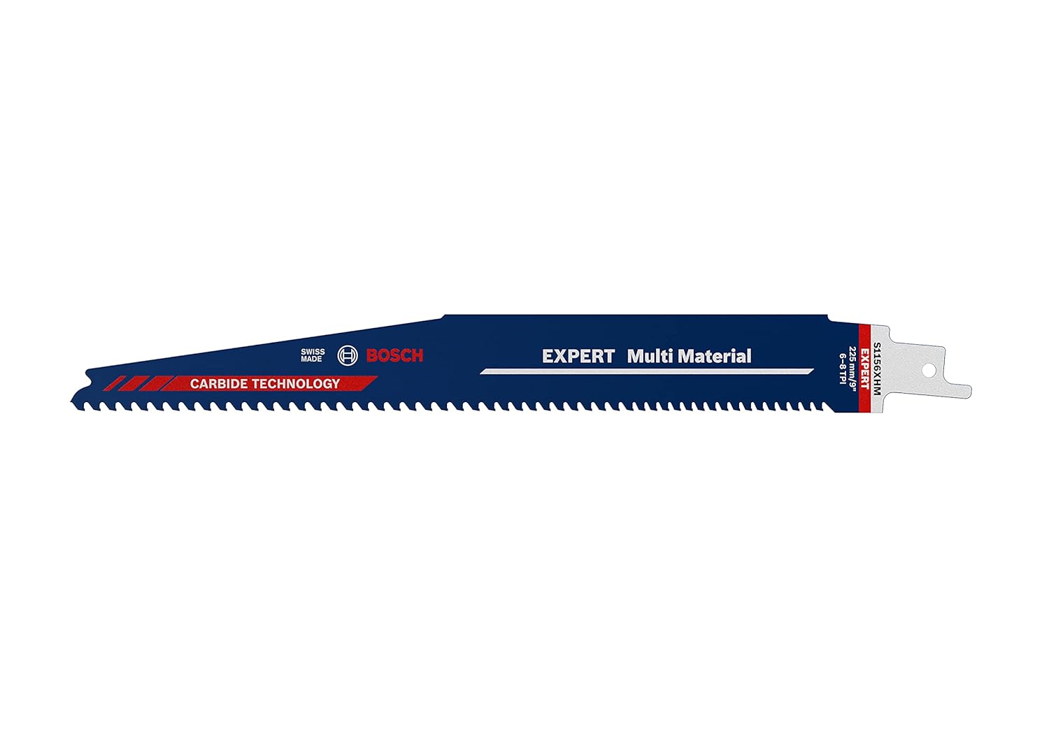 ボッシュ(BOSCH) セーバーソーブレード 超硬刃 マルチ建材用 全長:225mm S1156XHM 10本 2608900393 EXPERT レシプロソー刃 レシプロソー刃|高橋本社 店