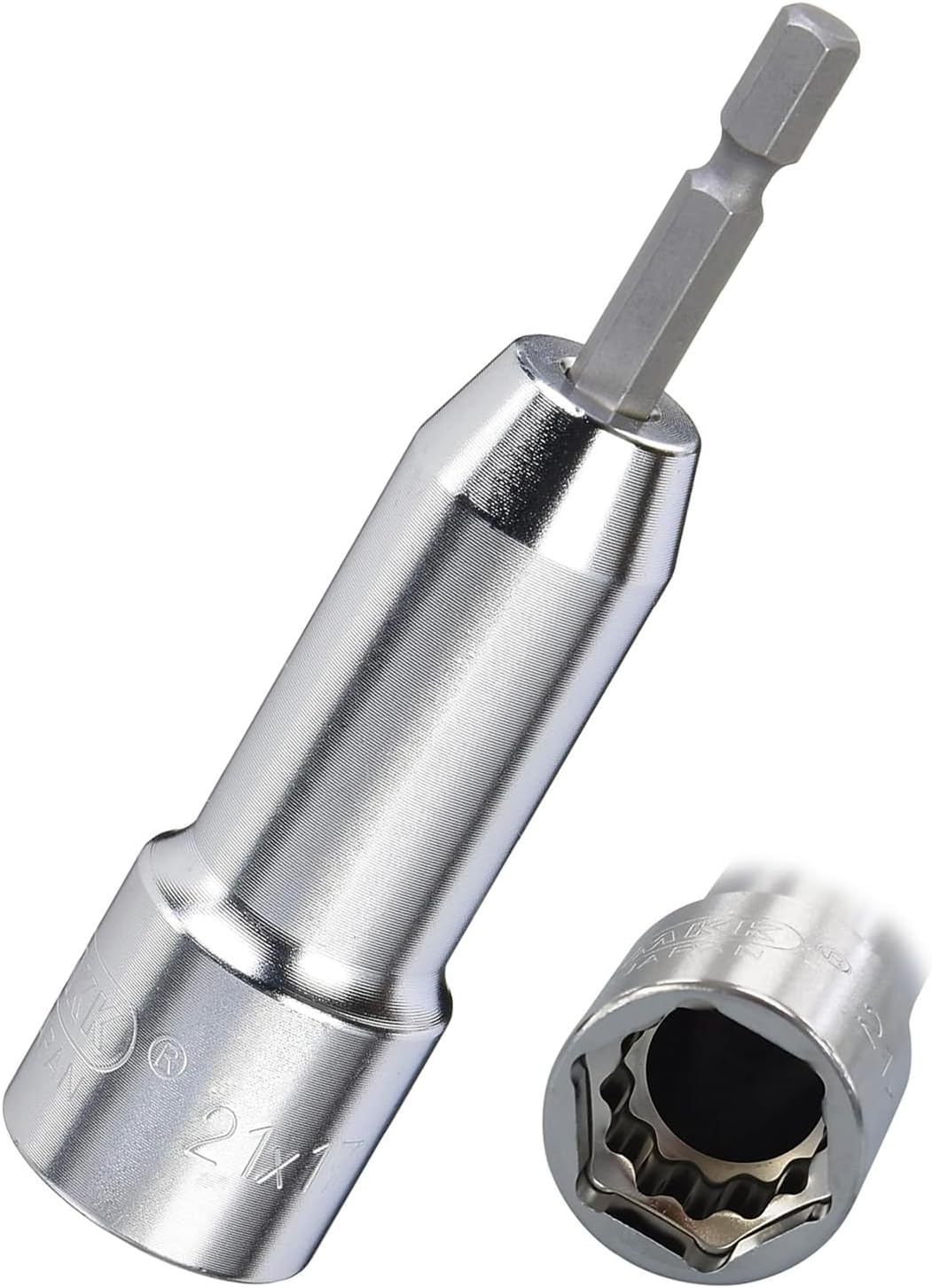 楽天市場】MKK 電動ドリル用ソケット 21mm 17mm 仮締用 ツインソケット