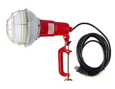 矢田電気(YADA) LED投光器 2芯3芯兼用タイプ 50W 口金E39 6000Lm YLT-5005 夜間作業 野外 庭園 防雨型 85V～220V