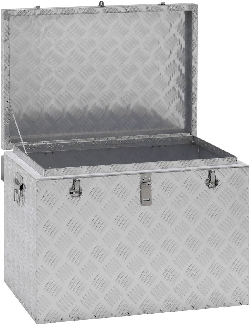 ALINCO(アルインコ) 万能アルミボックス 小 (121L) BXA065 軽トラ1/2サイズ BXAシリーズ 軽トラック荷台収納 大容量 施錠可能 防水 防塵 耐久性抜群 3サイズ展開