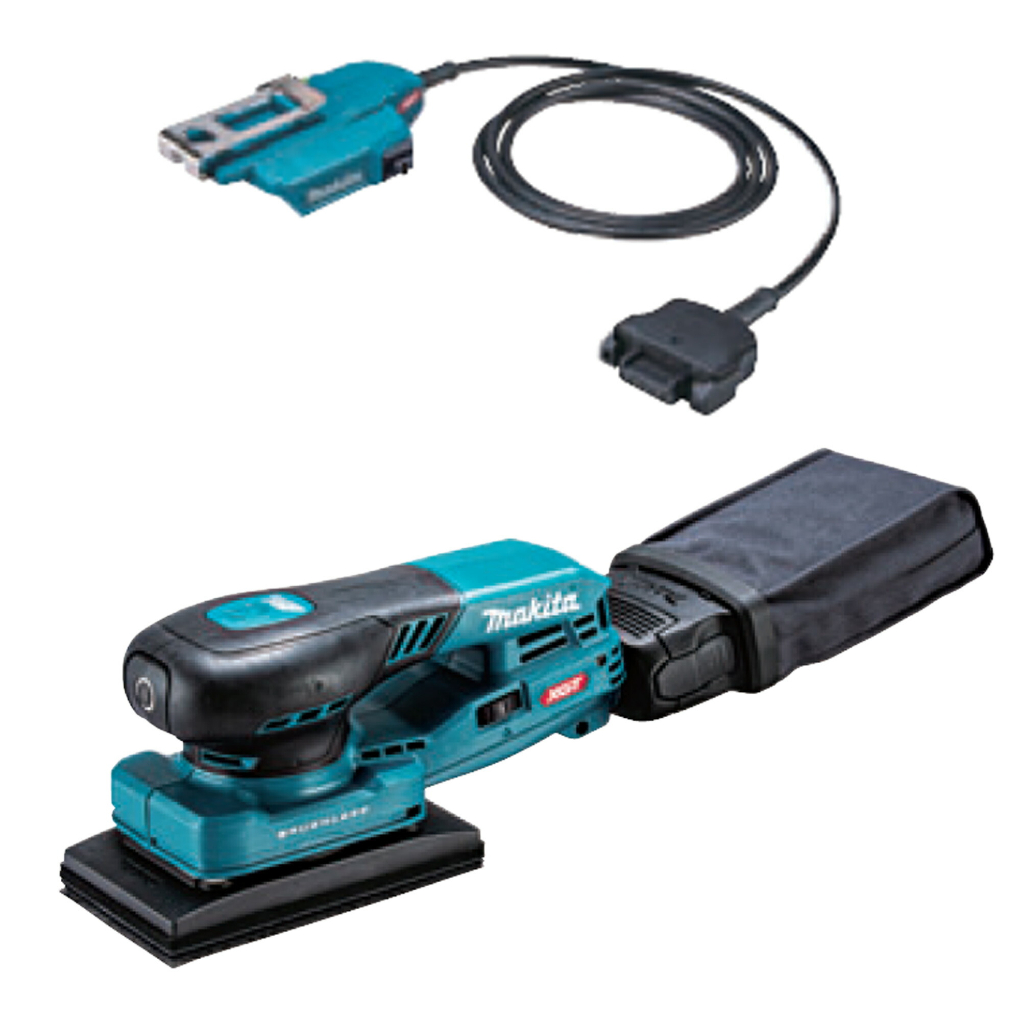 【楽天市場】マキタ(makita) BO001CGZ+A-77394 充電式ランダムオービットサンダー 1.6mアダプター セット  40V【本体+1.6mアダプター】AWS : 高橋本社 楽天市場店