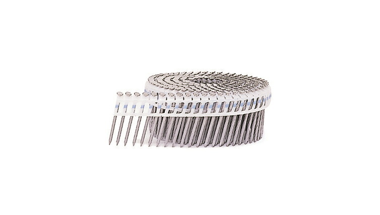マックス(MAX) プラシート連結釘 全長65mm (鋼板用) メッキ スクリュー FAP65V5(CE) 200本×20巻 FA92566 4902870856854