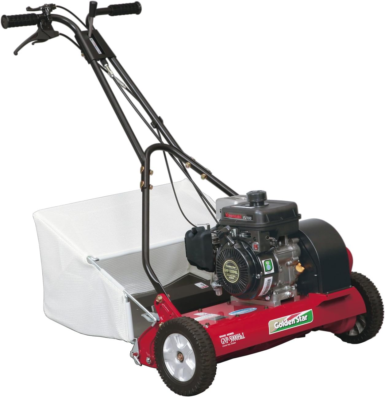 ゴールデンスター(キンボシ) GNP-5000H&L グランモアー GNP-5000HL 法人限定 自走式リール エンジン式芝刈機