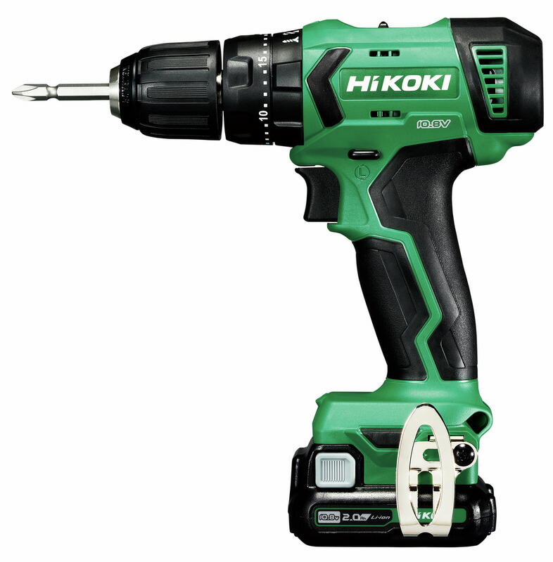HiKOKI(ハイコーキ) DV12DA(2BS) 充電式振動ドライバドリル 10.8V【バッテリー2個/充電器セット】