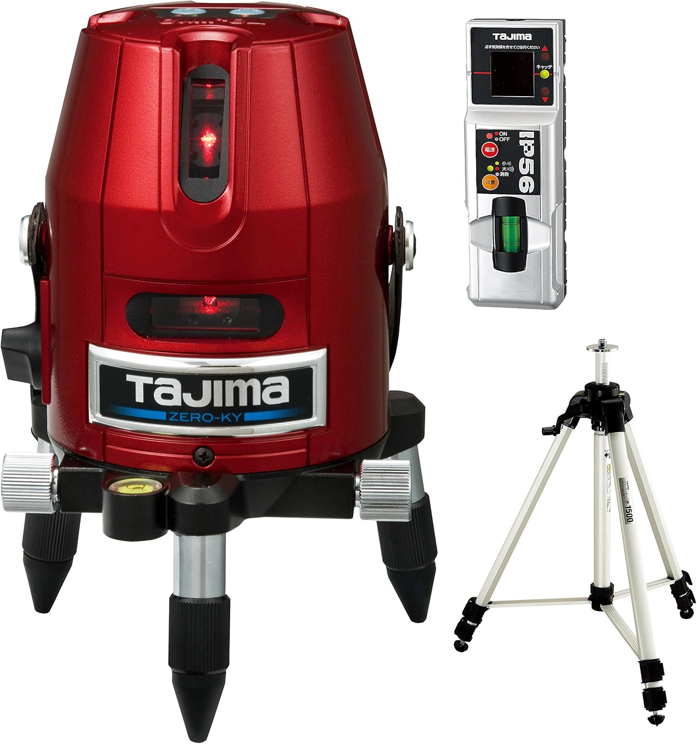 タジマ(TJMデザイン) ZERO ジンバルKY 乾電池専用 受光機・三脚セット ZERO-KYSET レーザー墨出し器
