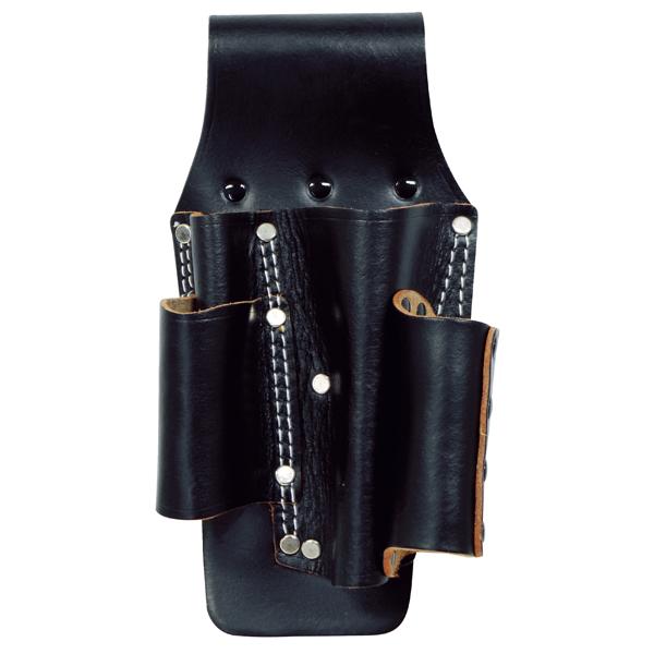 ふくろクラブ TOBI LEGEND 板金用差物 工具差 黒 LEG-003 サイズ:H260（175）×W140×D65mm 本革